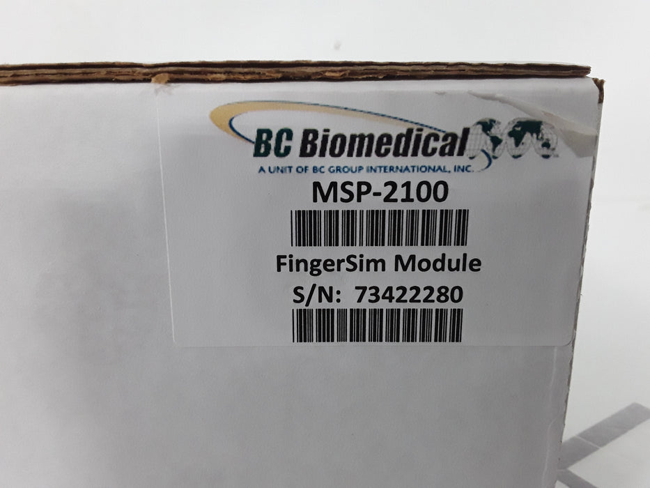 BC Biomedical MSP-2100 SpO2 FingerSim Module