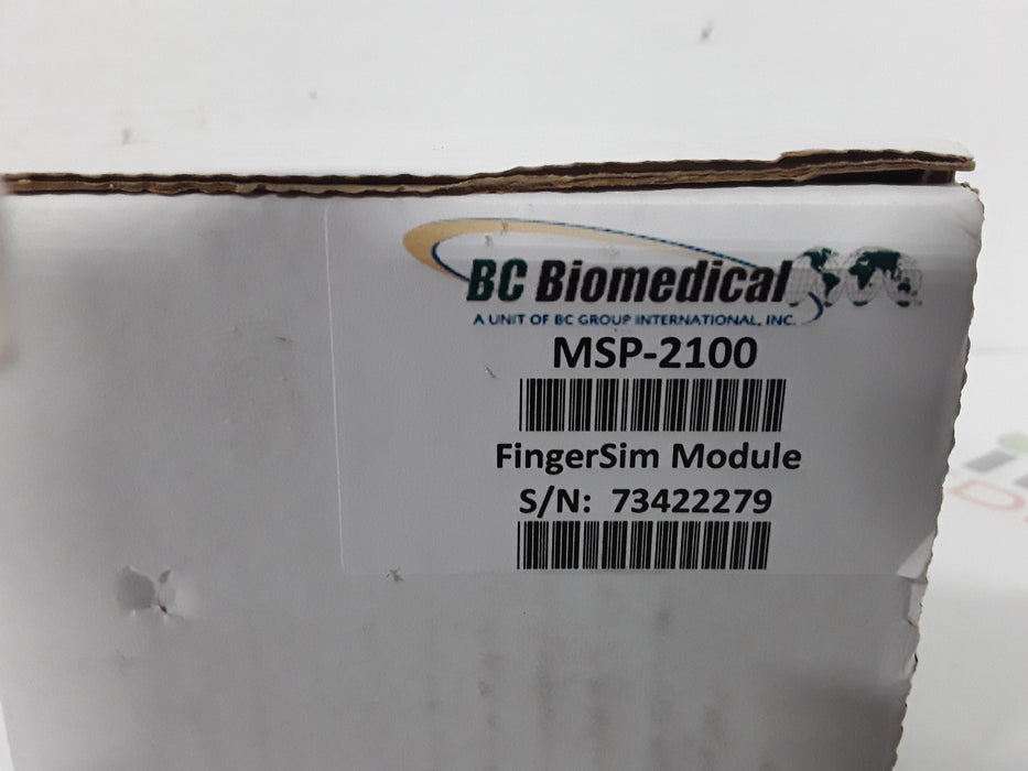 BC Biomedical MSP-2100 SpO2 FingerSim Module