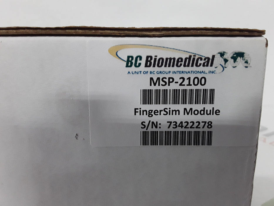 BC Biomedical MSP-2100 SpO2 FingerSim Module