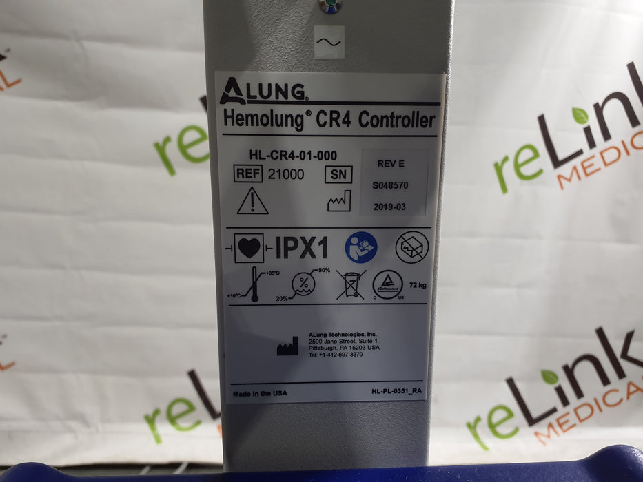 LivaNova PLC Alung HemoLung CR4 Respiratory Assist Device