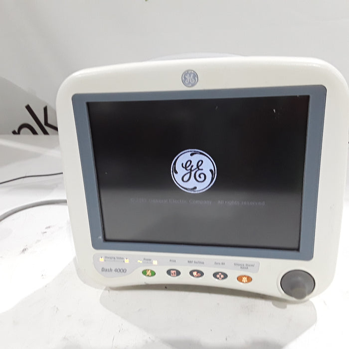 GE Healthcare Dash 4000 - Masimo SpO2 Patient Monitor