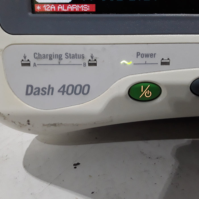 GE Healthcare Dash 4000 - Masimo SpO2 Patient Monitor