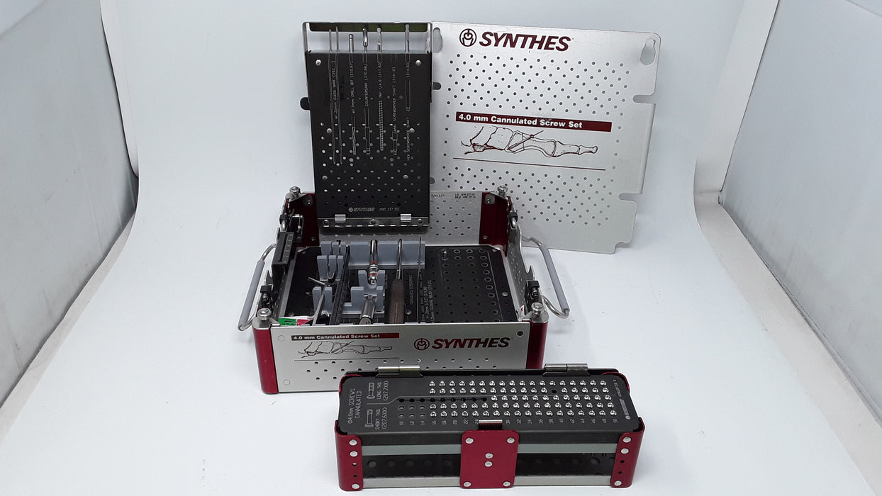 Synthes, Inc. 4.0mm Cannulated Screw Set Surgical Tools