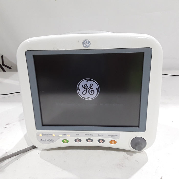 GE Healthcare Dash 4000 - Masimo SpO2 Patient Monitor