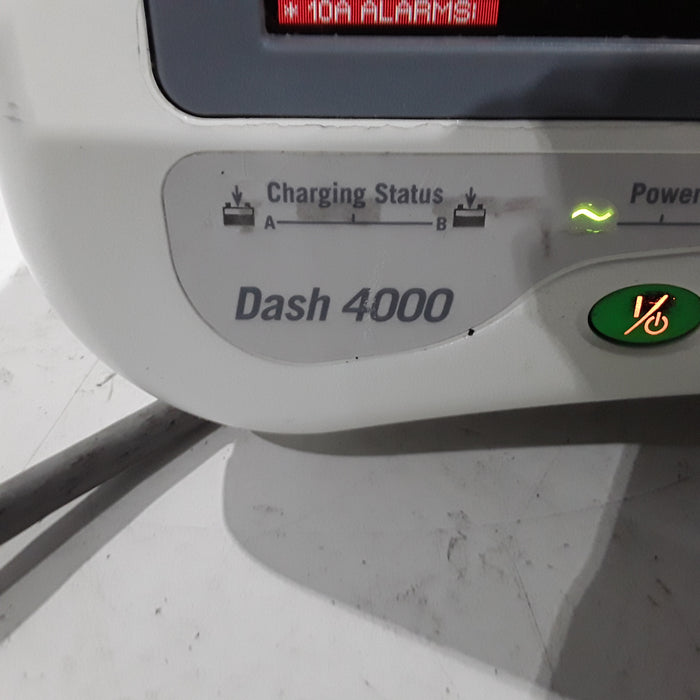 GE Healthcare Dash 4000 - Masimo SpO2 Patient Monitor