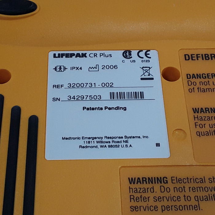 Medtronic LifePak CR Plus Defibrillator