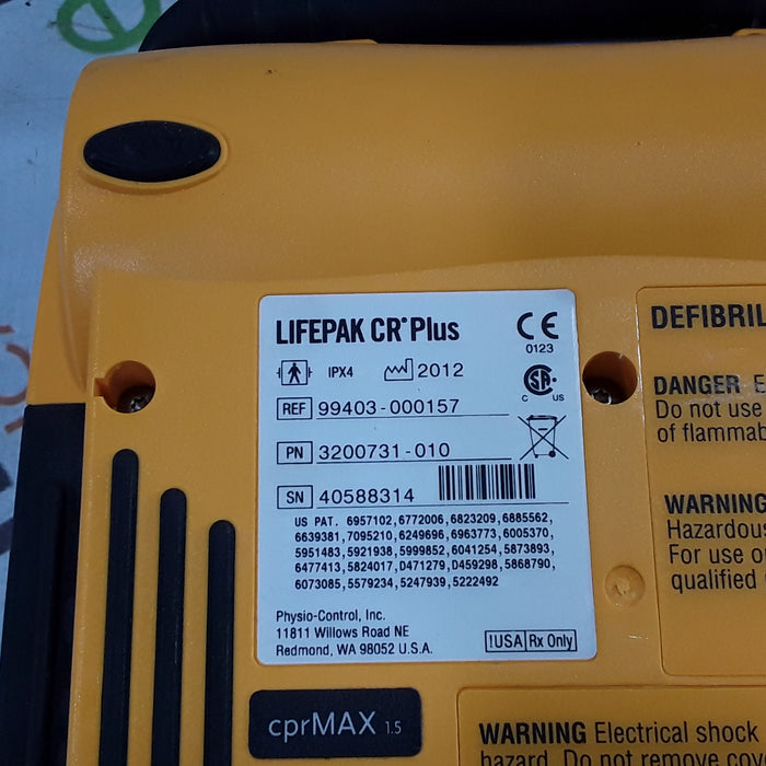 Medtronic LifePak CR Plus Defibrillator