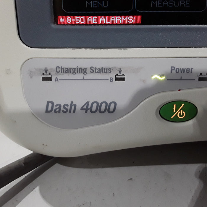 GE Healthcare Dash 4000 - Masimo SpO2 Patient Monitor