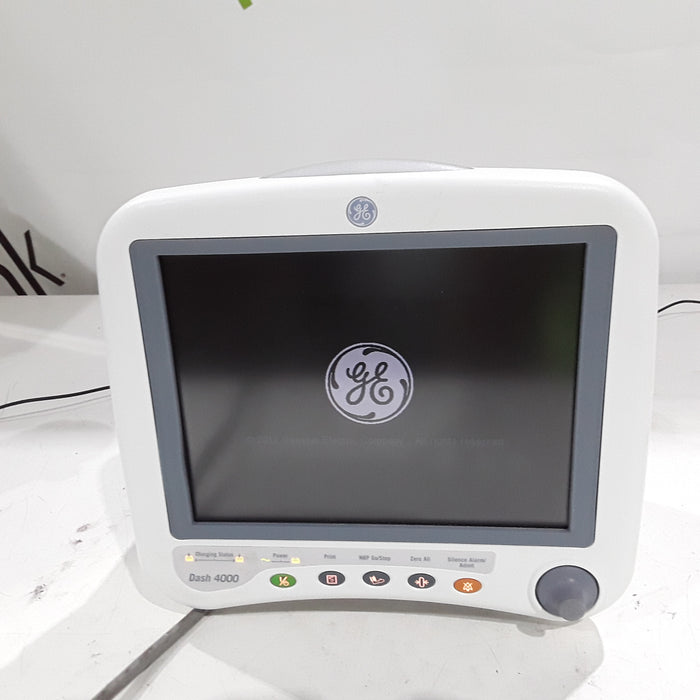 GE Healthcare Dash 4000 - Masimo SpO2 Patient Monitor