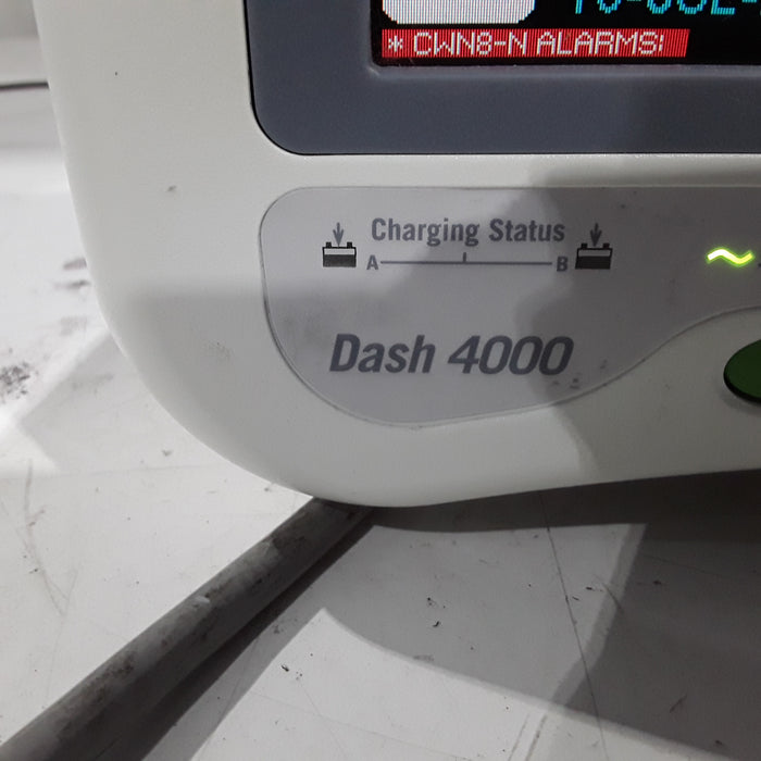 GE Healthcare Dash 4000 - Masimo SpO2 Patient Monitor