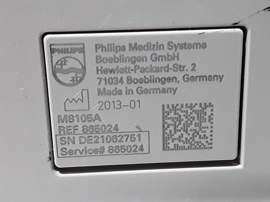 Philips Intellivue MP5 - ECG, Fast SpO2, NIBP, Press, Temp Patient Monitor