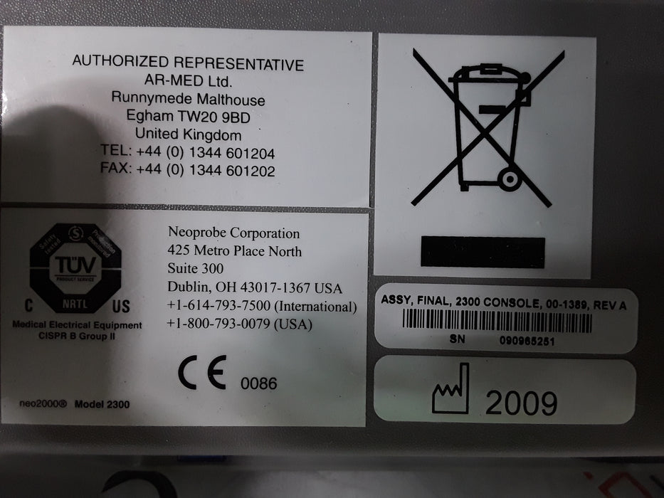 NeoProbe GDS 2300 Bluetooth Gamma Detection System