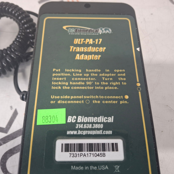 BC Biomedical ULT-PA-17 Transducer Adapter