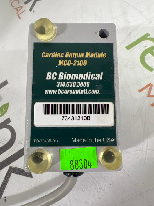 BC Biomedical MCO-2100 Cardiac Output Module