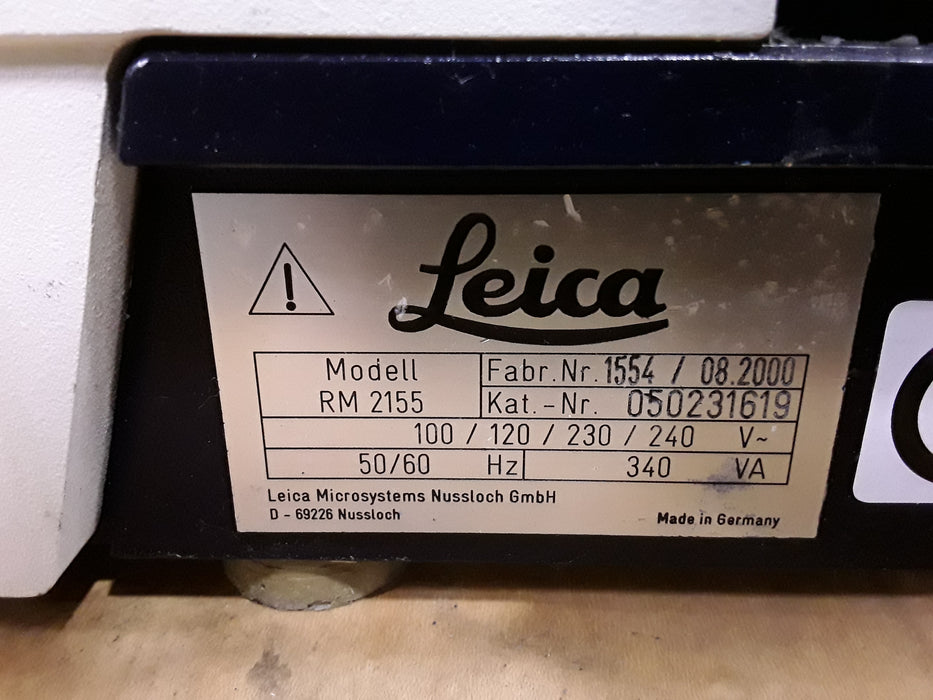 Leica RM2155 Microtome