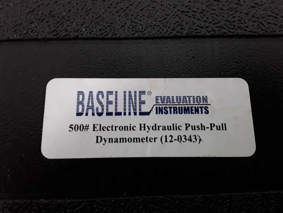 Baseline Evaluation Instruments Electronic Hydraulic Push-Pull Dynamometer