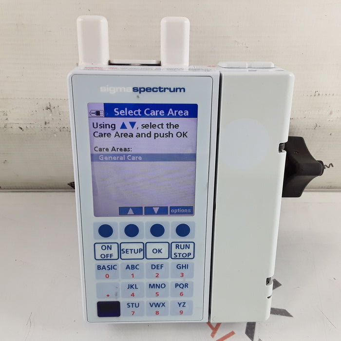 Baxter Sigma Spectrum 6.05.14 with A/B/G/N Battery Infusion Pump