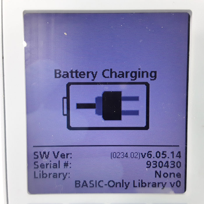 Baxter Sigma Spectrum 6.05.14 with A/B/G/N Battery Infusion Pump