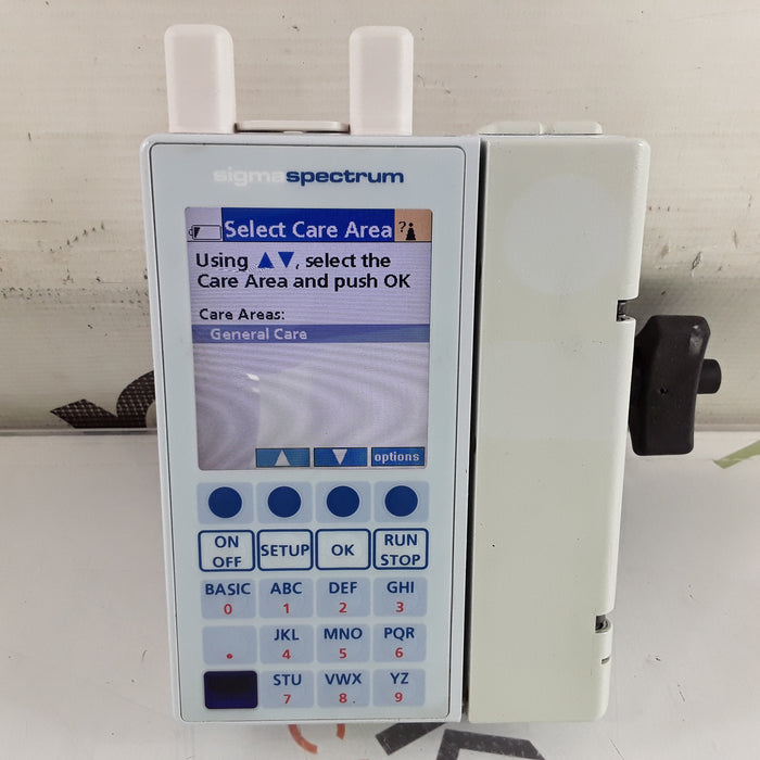 Baxter Sigma Spectrum 6.05.14 with A/B/G/N Battery Infusion Pump