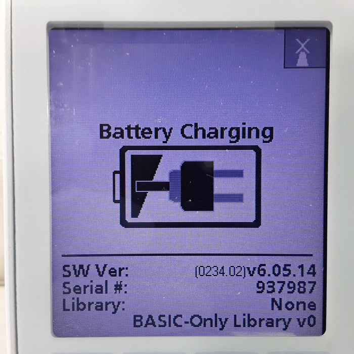 Baxter Sigma Spectrum 6.05.14 with A/B/G/N Battery Infusion Pump