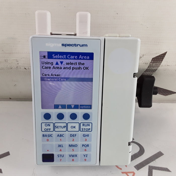 Baxter Sigma Spectrum 6.05.14 with A/B/G/N Battery Infusion Pump