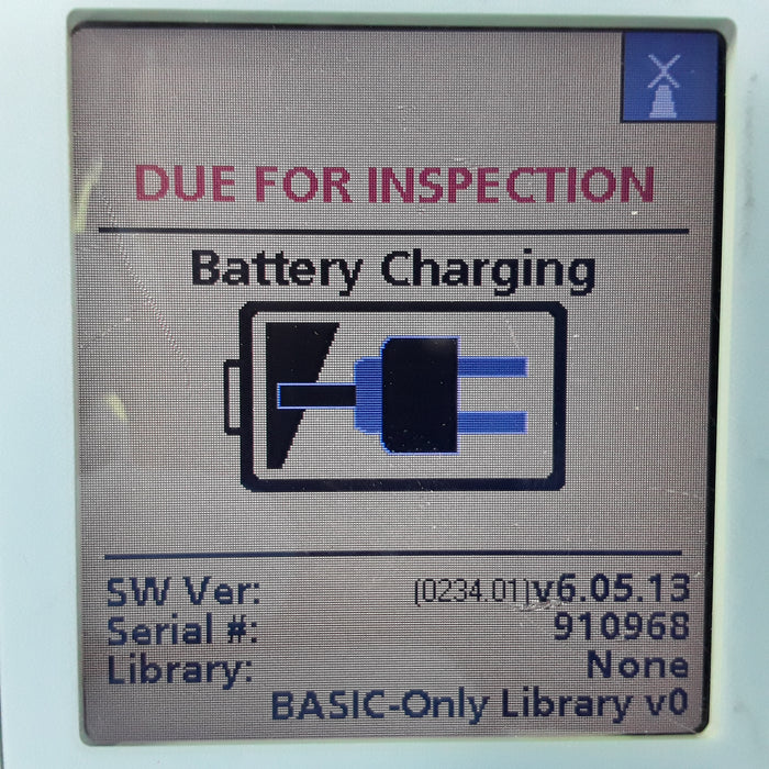 Baxter Sigma Spectrum 6.05.13 with A/B/G/N Battery Infusion Pump