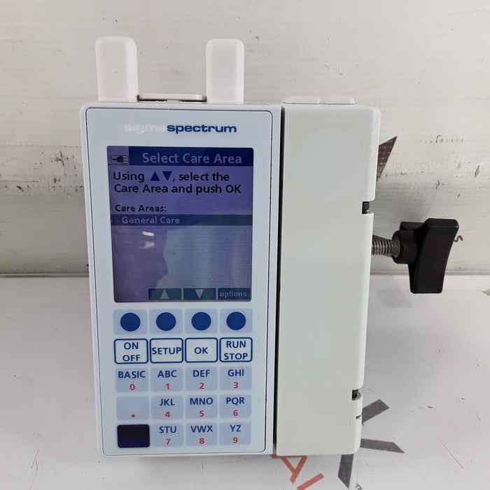 Baxter Sigma Spectrum 6.05.14 with A/B/G/N Battery Infusion Pump