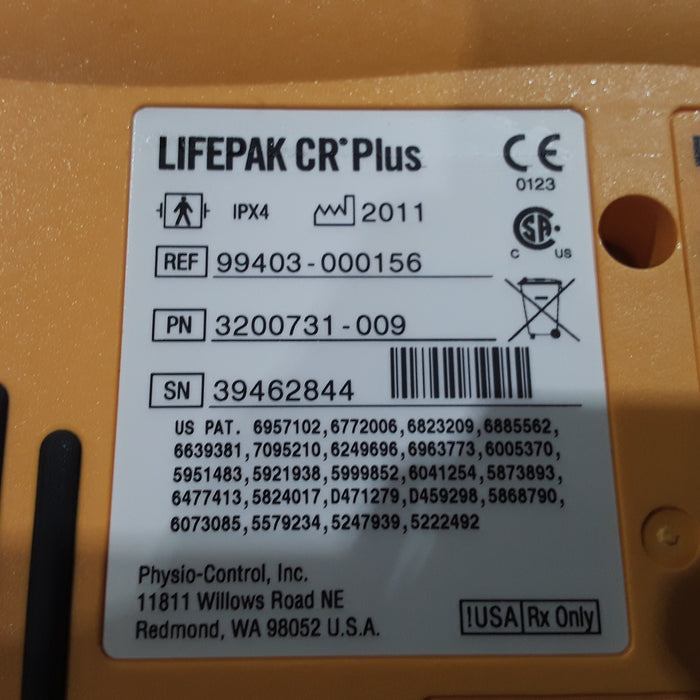 Medtronic LifePak CR Plus Defibrillator