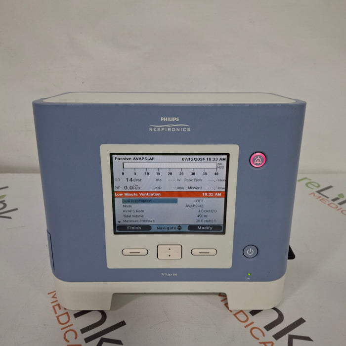 Respironics Trilogy 202 Ventilator