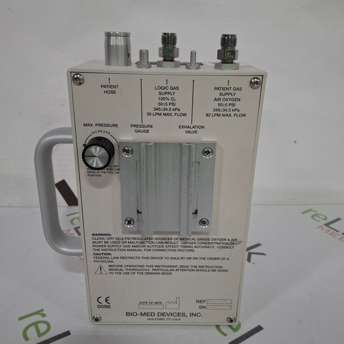 Bio-Med Devices IC-2A Transport Ventilator