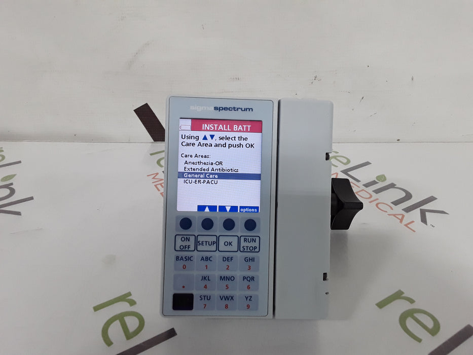 Baxter Sigma Spectrum 6.05.14 without Battery Infusion Pump