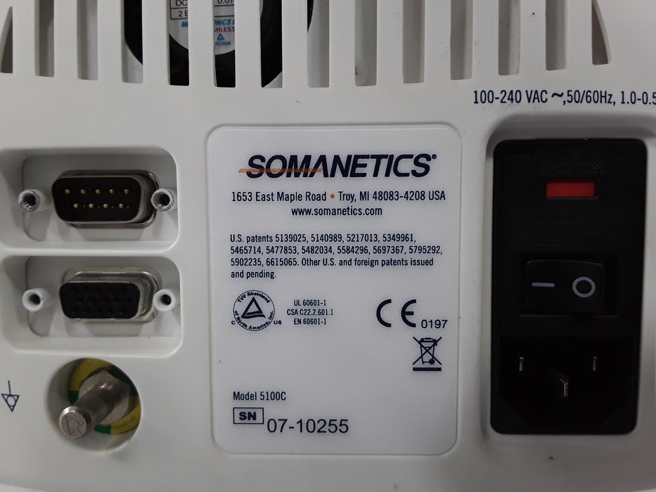 Somanetics Invos 5100C Cerebral Oximeter Monitor