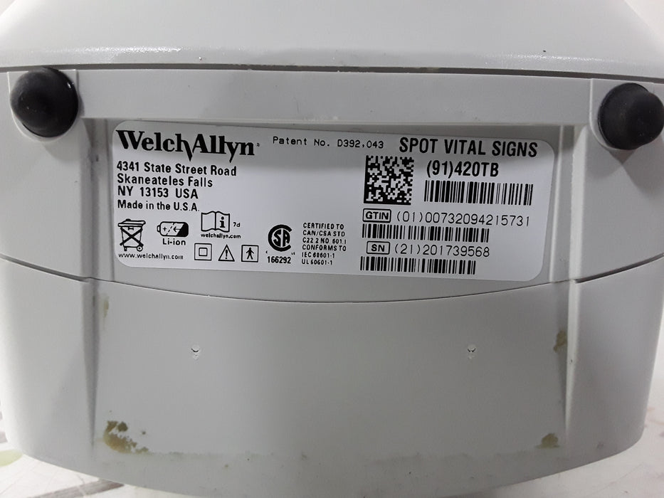 Welch Allyn Spot 420 - NIBP, Temp Vital Signs Monitor