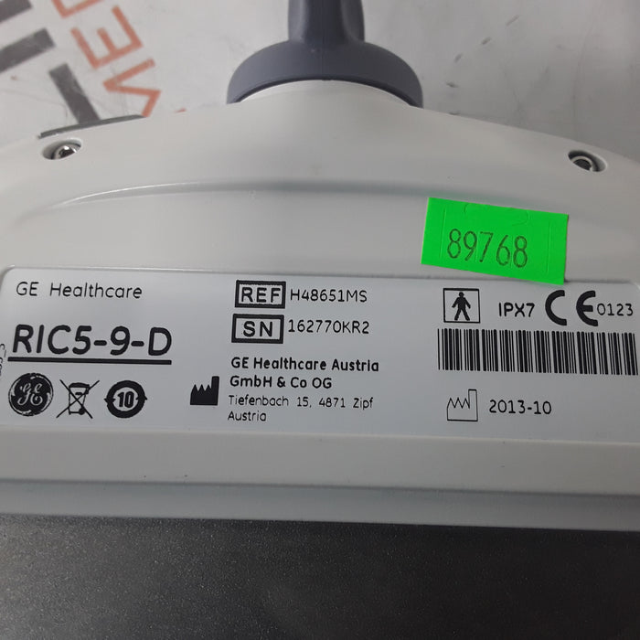 GE Healthcare RIC5-9-D Micro Convex Transducer