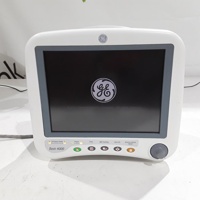 GE Healthcare Dash 4000 - Masimo SpO2 Patient Monitor