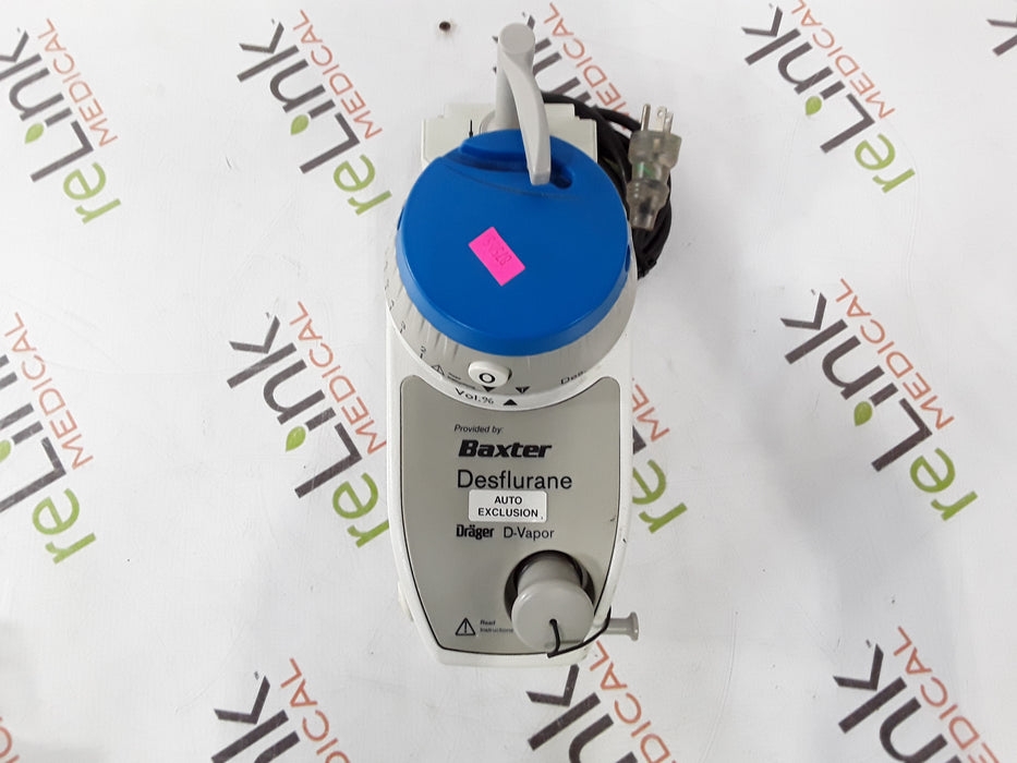 Draeger Medical D-Vapor Desflurane Vaporizer