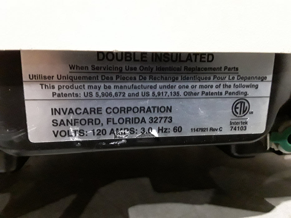 Invacare Corporation Perfecto 2 Oxygen Concentrator