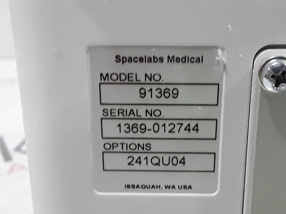 Spacelabs Healthcare Ultraview SL 91369 Monitor