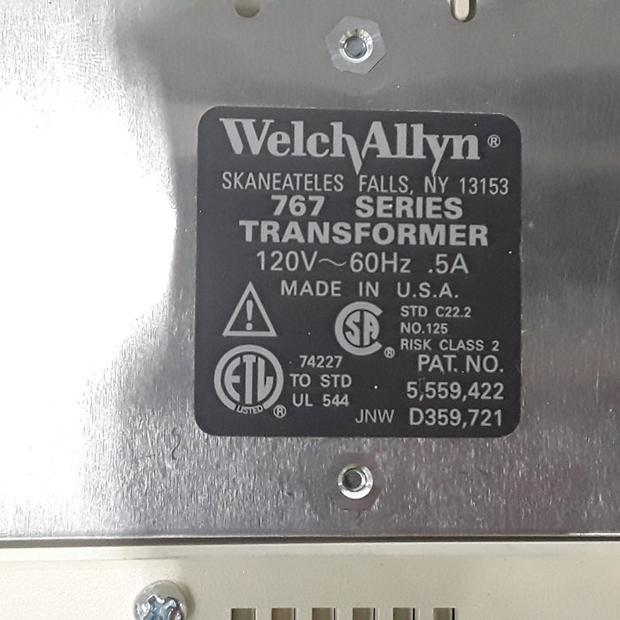 Welch Allyn 767 Series Transformer without Heads