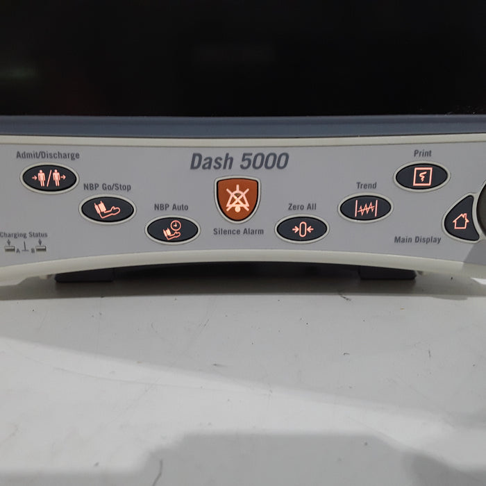 GE Healthcare Dash 5000 - Masimo SpO2 Patient Monitor