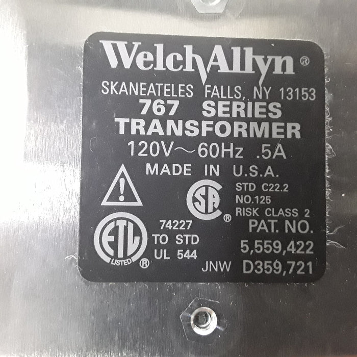 Welch Allyn 767 Series Transformer without Heads