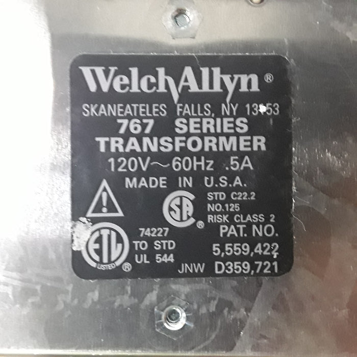 Welch Allyn 767 Series Transformer without Heads