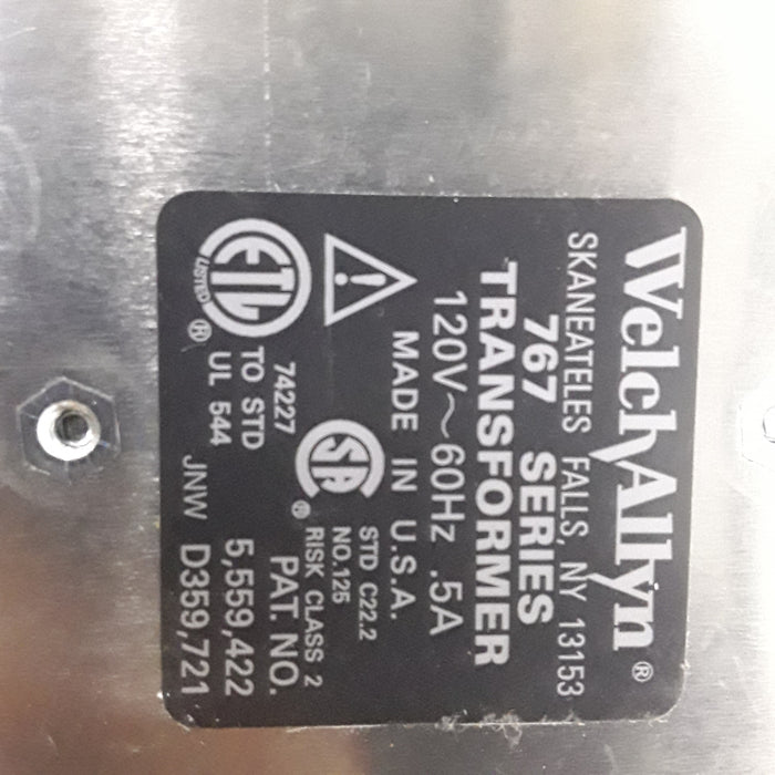 Welch Allyn 767 Series Transformer without Heads