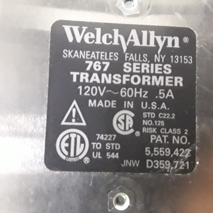 Welch Allyn 767 Series Transformer without Heads