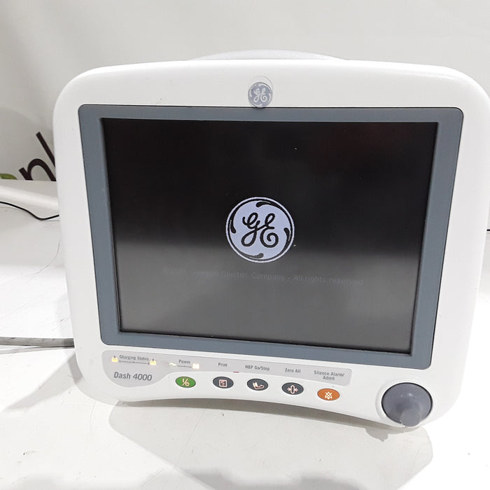 GE Healthcare Dash 4000 - Masimo SpO2 Patient Monitor