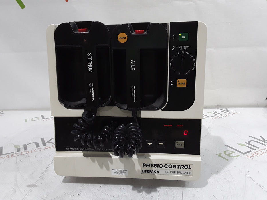 Physio-Control LifePak 8 Defibrillator