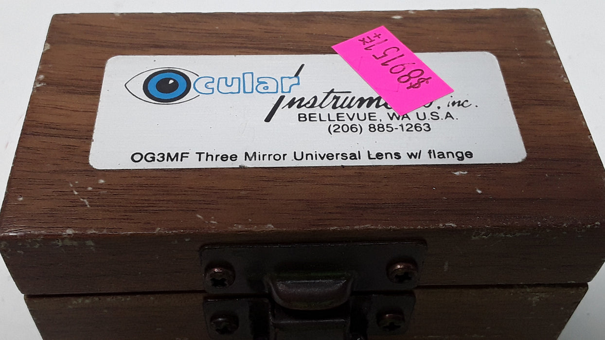 Ocular Instruments Inc OG3MF Three Mirror UNiversal Lens