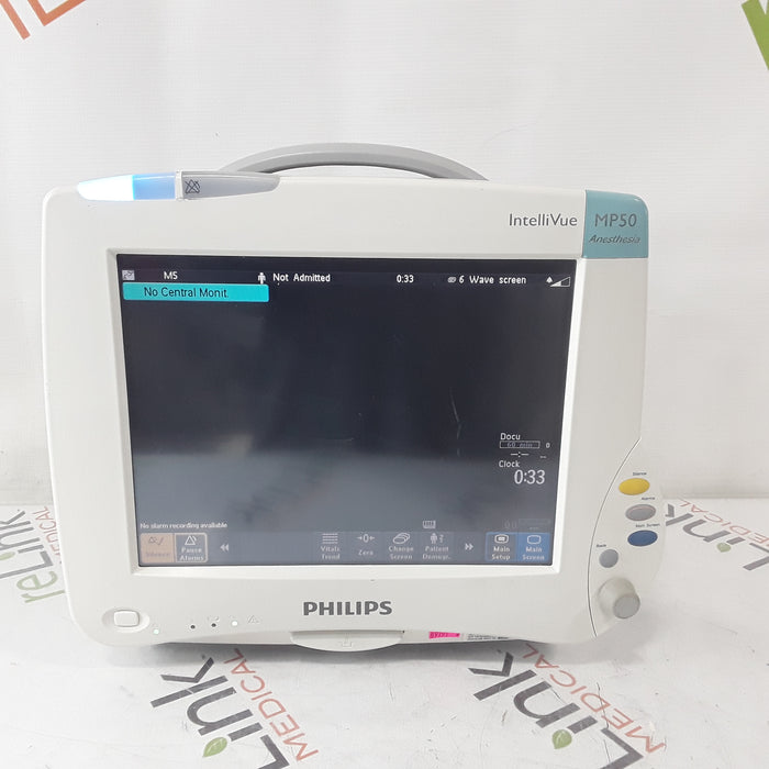Philips IntelliVue MP50 - Anesthesia Patient Monitor