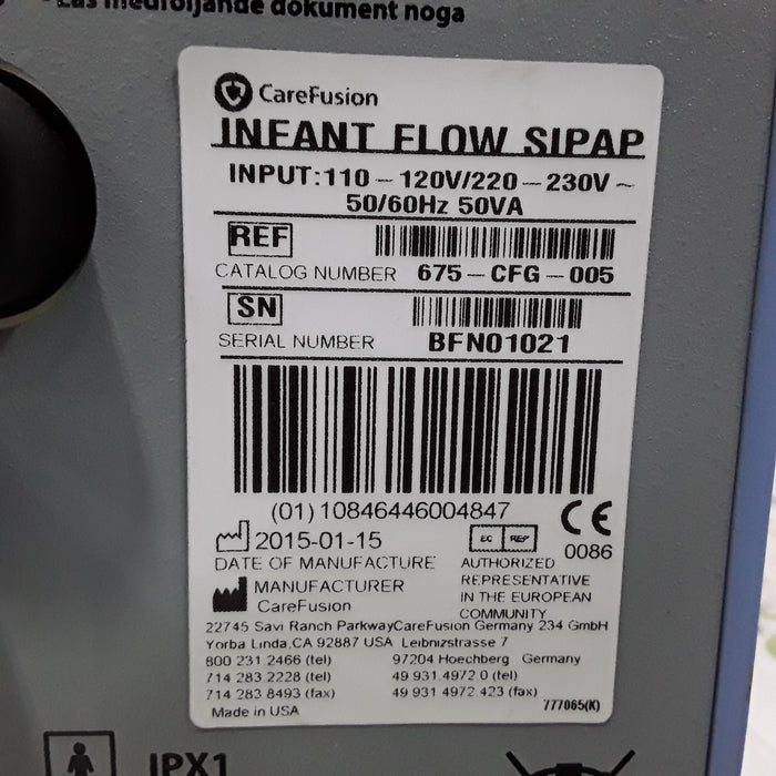 CareFusion Infant Flow SIPAP Ventilation System