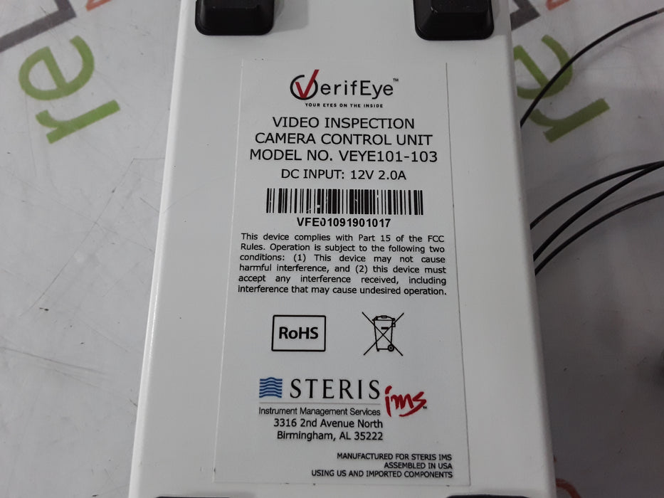 Steris VerifEye Video Inspection Camera Control Unit